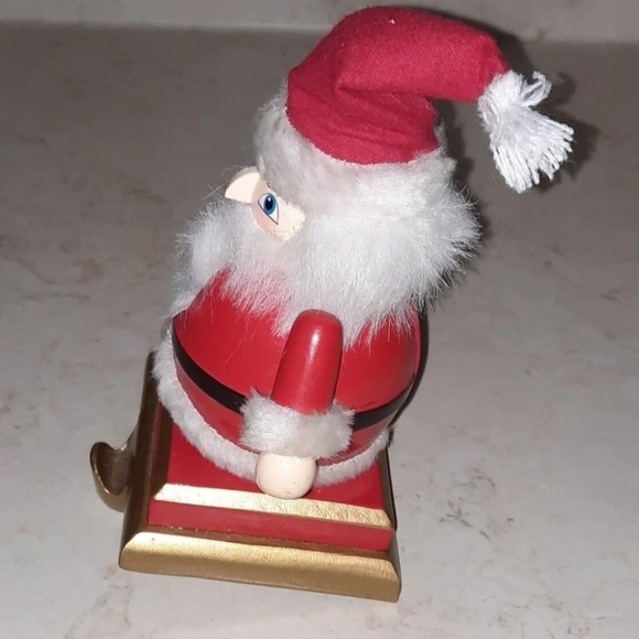 Santa Nutcracker Stocking Hanger - Picture 2 of 8